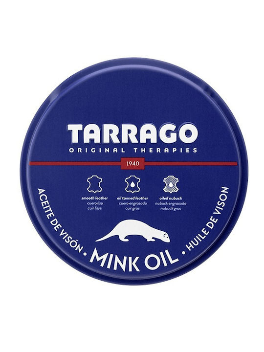 Tarrago Mink Oil 100 Ml Colorless Leather Protection Nourishing Fat Shade Tarrago 00 Neutral