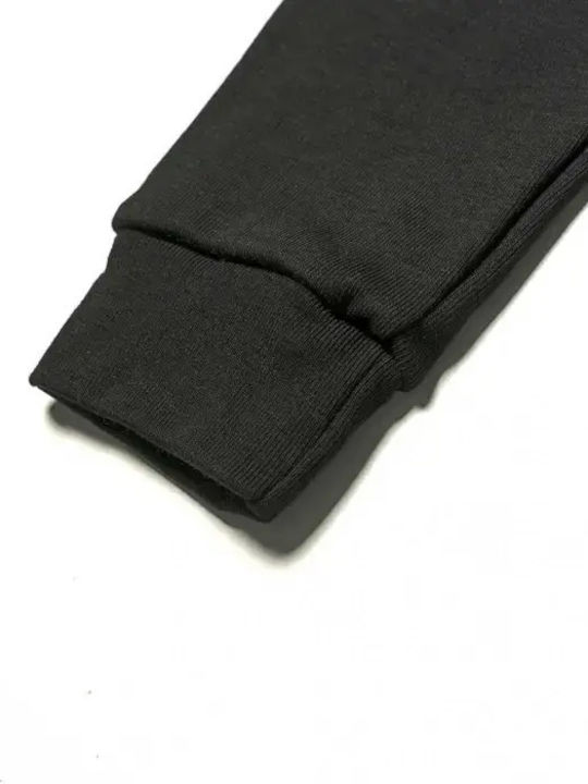 Kids Thermal Leggings Black2