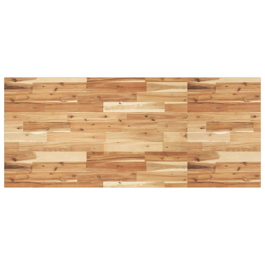 vidaXL Πάγκος χωρίς Νιπτήρα Μ140xΒ60xΥ2cm Καφέ