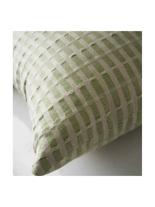 Gofis Home Декоративна Калъфка Elysia от 100% Памук Garden Green 43x43см