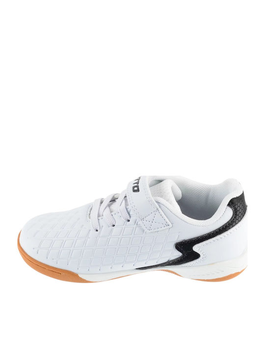 Kids Soccer Shoes Dasher K Indoor White