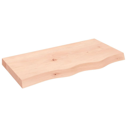 vidaXL Πάγκος χωρίς Νιπτήρα Μ80xΒ40xΥ2cm Φυσικό Ξύλο vidaXL Πάγκος χωρίς Νιπτήρα Μ80xΒ40xΥ2cm Φυσικό Ξύλο