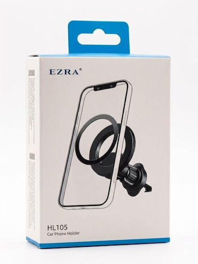 Ezra Hl105 Βάση Κινητού Αυτοκινήτου με Μαγνήτη Μαύρη