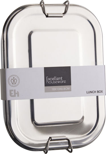 Excellent Houseware Cutie De Prânz Inox Argintiu 18x13cm