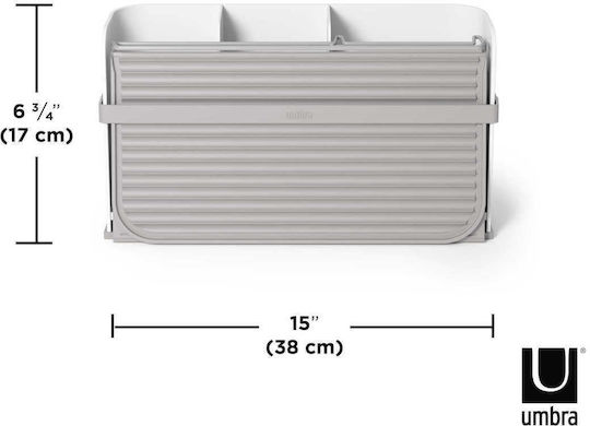 Umbra Sling Suport De Scurgere Pentru Tacâmuri Metalic Alb 38cm