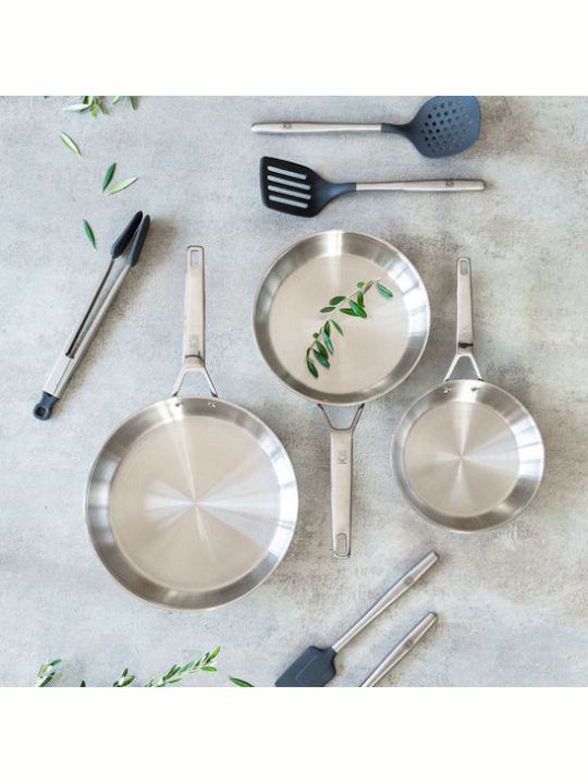 Bra Pan from Stainless Steel with Non-Stick Coating 28cm