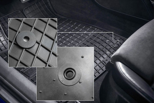 Gummi Auto Fußmatten Ford Transit Vi Van Fl 2019 Schwarz Passgenau