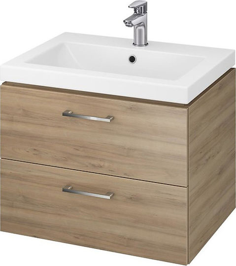 Cersanit Lara 60 Πάγκος με Νιπτήρα Μ60xΒ45xΥ46cm Μπεζ Cersanit Lara 60 Πάγκος με Νιπτήρα Μ60xΒ45xΥ46cm Μπεζ