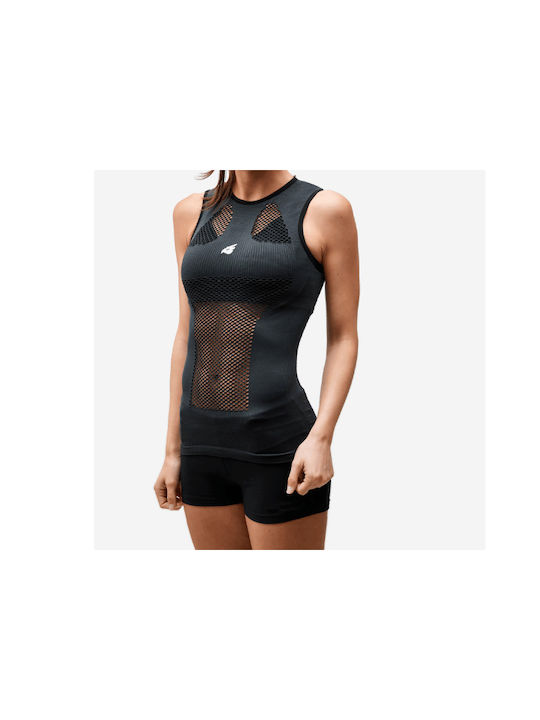 Bluegrass Seamless D30 Lite Ärmellos Radtrikot Schwarz
