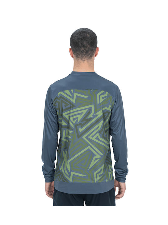 CUBE ATX Round Neck Jersey Ανδρική Μακρυμάνικη Μπλούζα Ποδηλασίας Πολύχρωμη