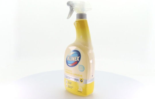 Klinex 4 σε 1 Καθαριστικό Spray Γενικής Χρήσης με Απολυμαντική Δράση Λεμόνι 750ml