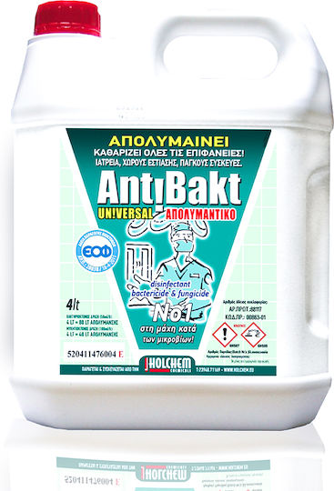 Holchem Antibakt Universal mit desinfizierender Wirkung unparfümiert 1x4l