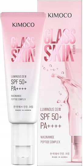 Kimoco Glass Skin Luminous Dew Cream Face Day with SPF50 50ml