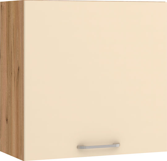 Ντουλάπι Κρεμαστό Δρυς/κρεμ 60x30x60εκ. Ντουλάπι Κρεμαστό Δρυς/κρεμ 60x30x60εκ.