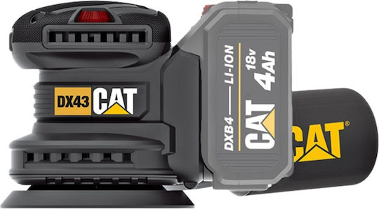 CAT DX43B Șlefuitor Excentric 125mm cu Baterie 18V Solo