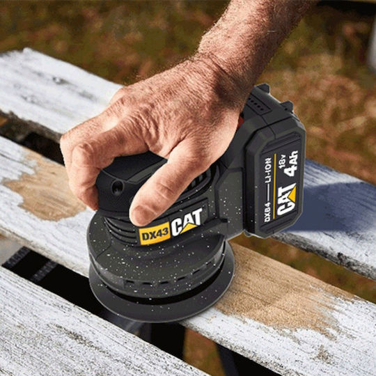 CAT DX43B Șlefuitor Excentric 125mm cu Baterie 18V Solo