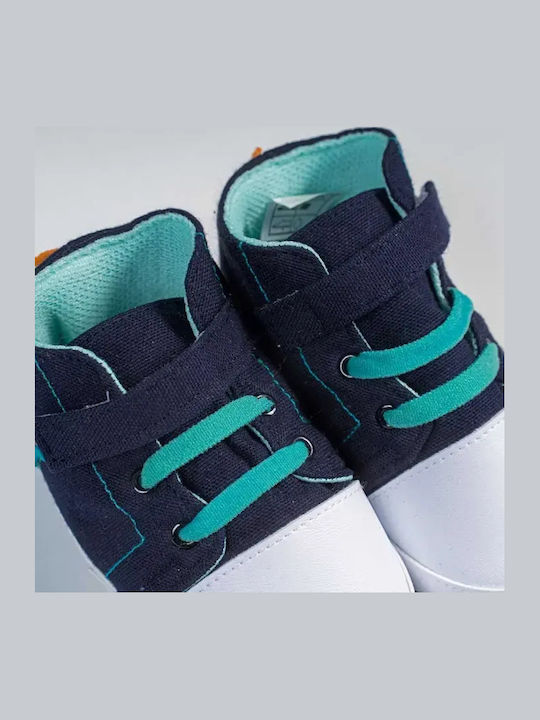 On Line Weiche Sohlenschuhe für Babys Stiefel Blau