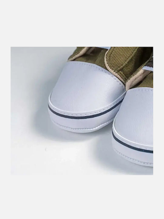 On Line Soft-Sole Sneakers For Babies Green