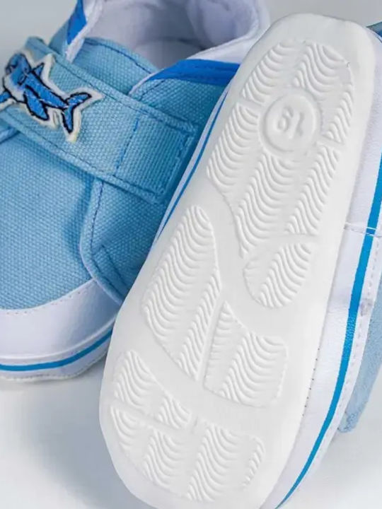 On Line Βρεφικά Sneakers Αγκαλιάς Μπλε