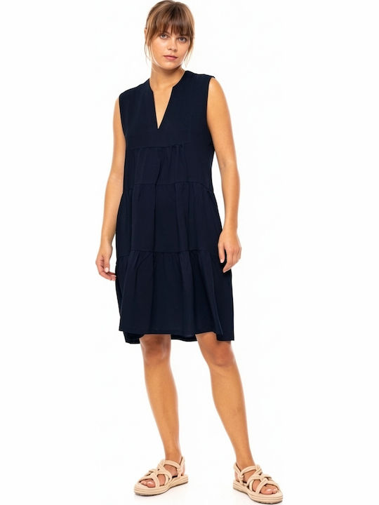 Pink Label Damen Kaftan Strand Schwarz