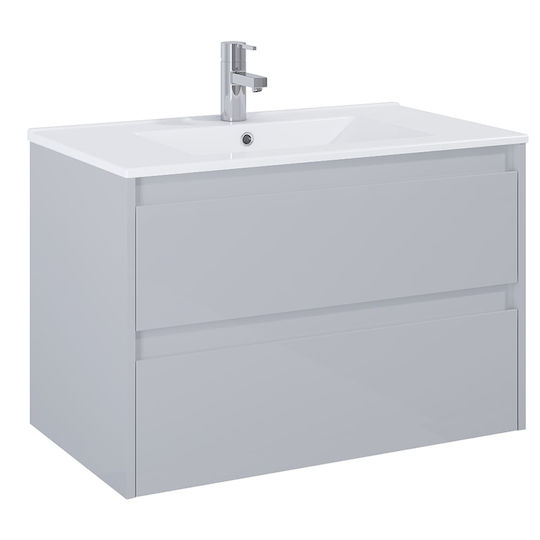 Roca Πάγκος χωρίς Νιπτήρα Μ81.3xΒ46.5xΥ85cm Λευκός