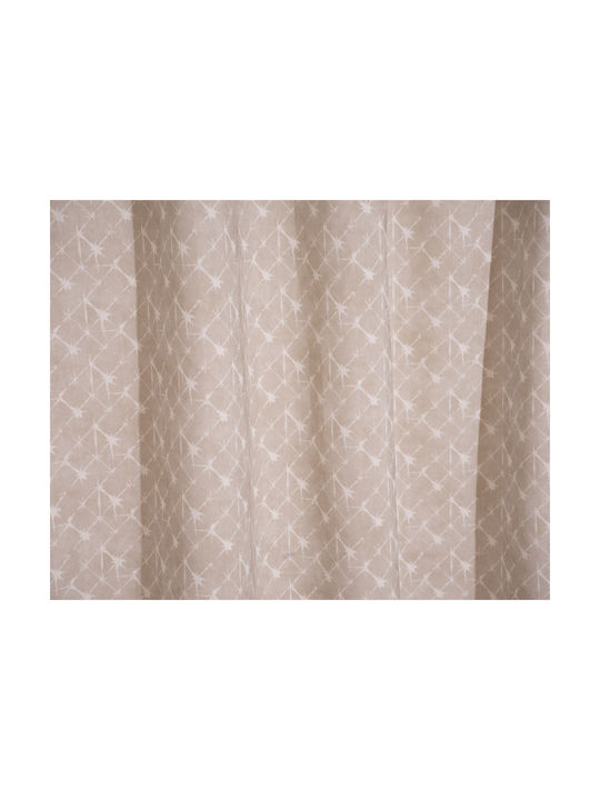 Viopros Curtain with Pencil Pleat Myrto Myrto 140x270cm