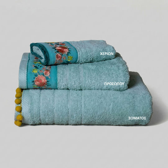 White Fabric Χεριών Sabinne Βάρους 600gr/m²