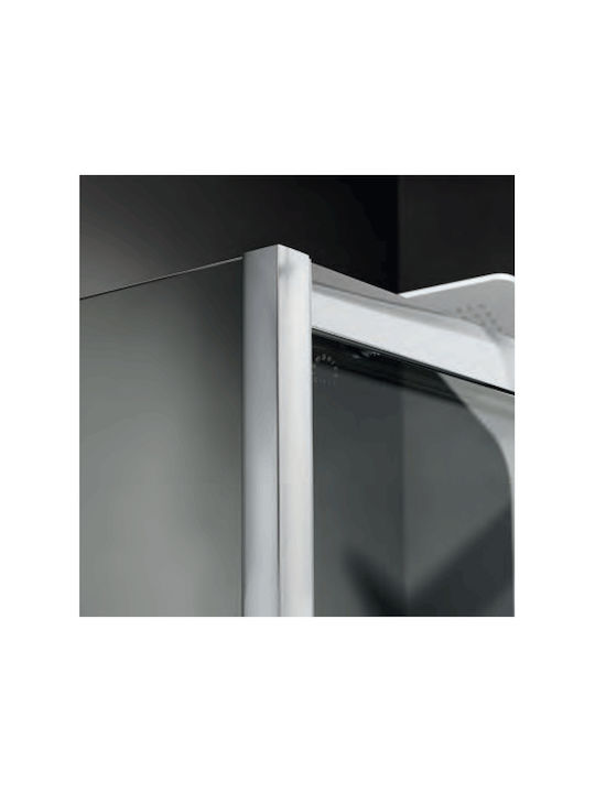 Axis Duschkabine mit Schiebetür 87-89x89cm