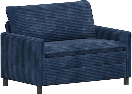 Scaun De Relaxare Închis Albastru 126x81x87.5cm