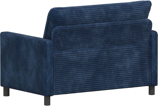 Scaun De Relaxare Închis Albastru 126x81x87.5cm