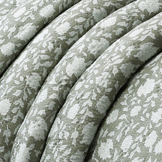Liolios Home Liolios Home Coverlets Set Single Green 160x240cm