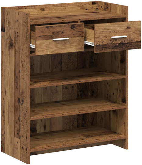vidaXL Schuhorganisatoren aus Spanplatte 73.5x36x92cm