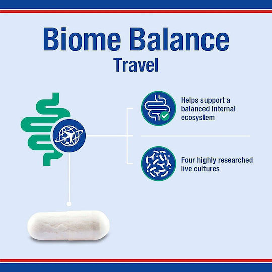 Lamberts Biome Balance Travel Probiotice 30 capace