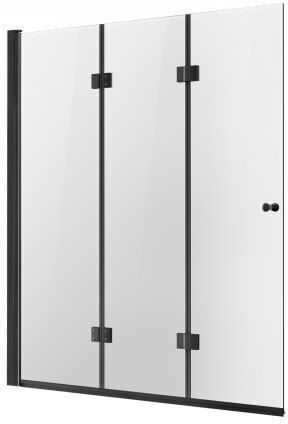 Vevor Σταθερό Πλαϊνό Μπανιέρας 129.5x142.2cm Black