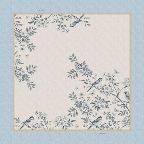 Saint Clair Fleckabweisendes Tischtuch Ciel 145x145cm Saint Clair Fleckabweisendes Tischtuch Ciel 145x145cm