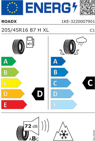 RoadX Wh01 205/45R16 87H XL Iarnă Anvelopă Auto