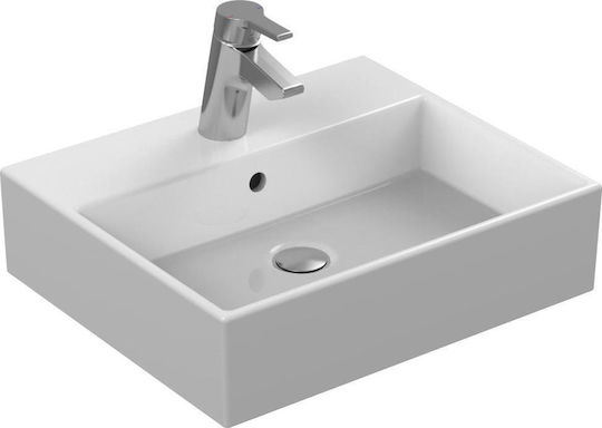 Ideal Standard Strada Επιτοίχιος Κρεμαστός / Επικαθήμενος Νιπτήρας Πορσελάνης 50x42x14.5cm Λευκός Ideal Standard Strada Επιτοίχιος Κρεμαστός / Επικαθήμενος Νιπτήρας Πορσελάνης 50x42x14.5cm Λευκός