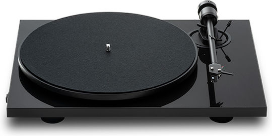 Pro-Ject Audio E1.2 Phono Грамофон с Задвижване с Ремък и Предусилване Черен