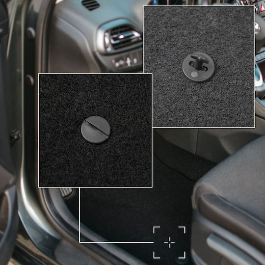 Basic Black Velour Mats Bmw 3 E30 Coupe 1982-1994