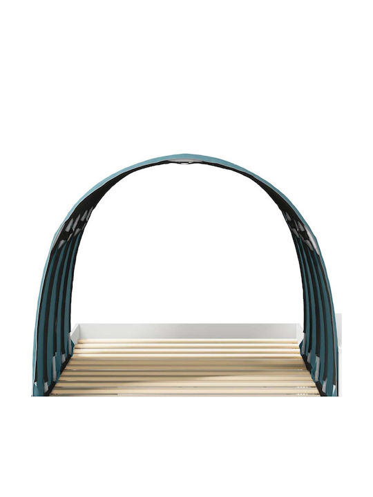 Kinderbett Hochbett Einzel Weiß