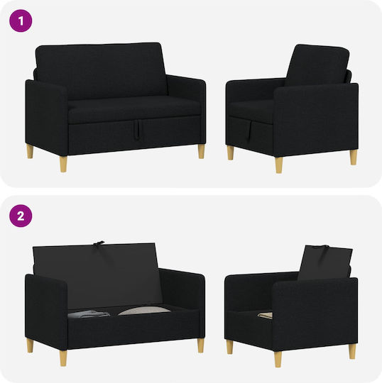 Living Room Furniture Set 2-Seater & Armchair