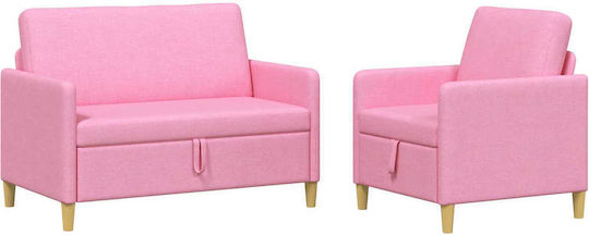 vidaXL Wohnzimmermöbel-Set 2-Sitzer & Sessel