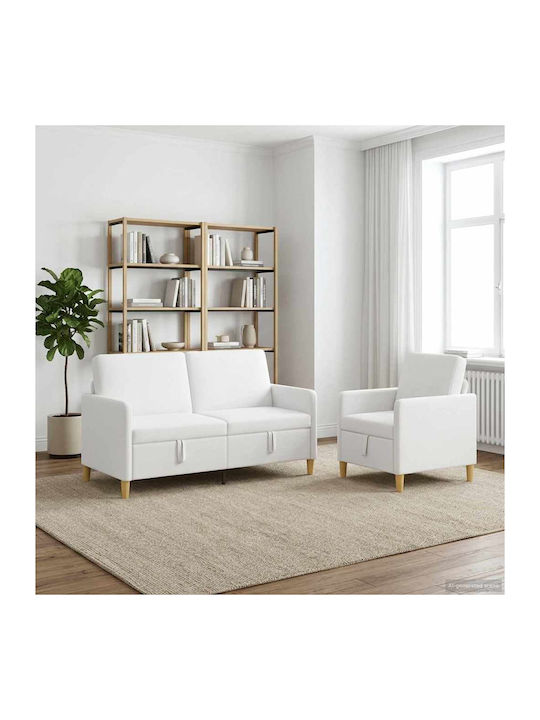 Living Room Furniture Set 2-Seater & Armchair
