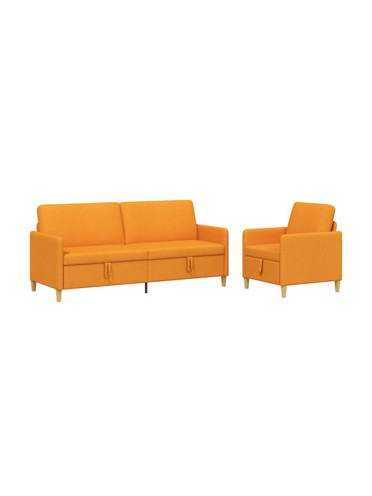 vidaXL Wohnzimmermöbel-Set 2-Sitzer & Sessel