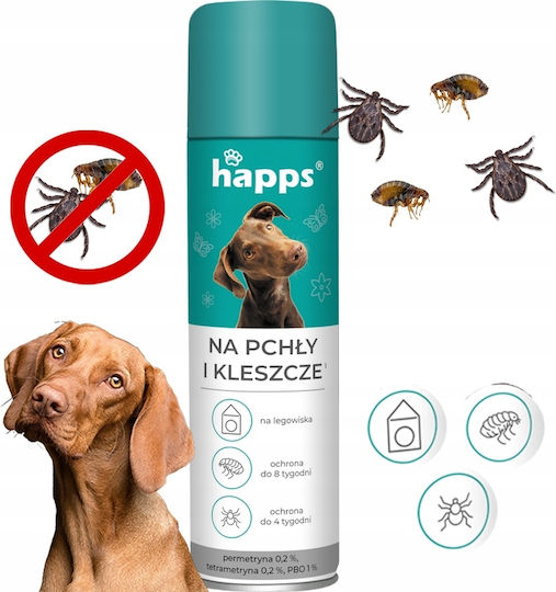 Happs Fleas Ticks 250ml