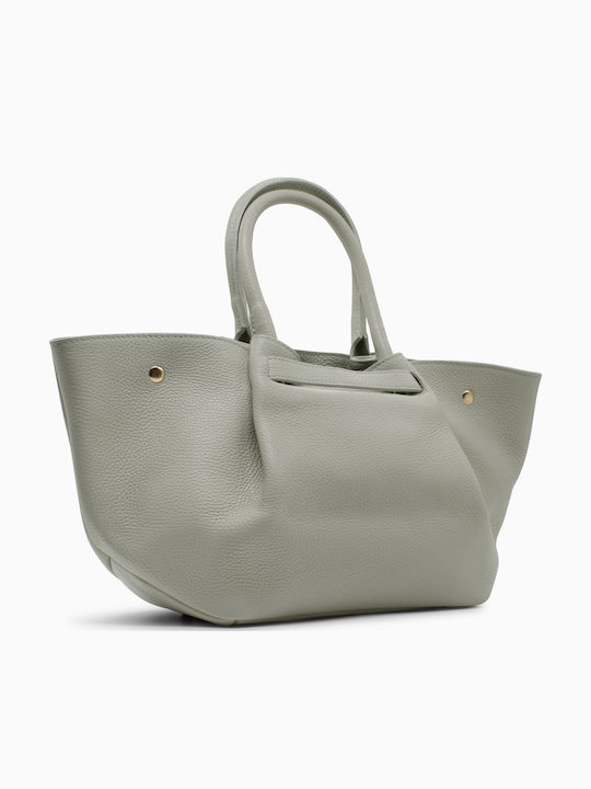 Leder Damenhandtasche Schulter Handtasche Crossbody Beiges