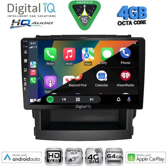 Digital IQ Car Audio System for Subaru Forester / Impreza 2019 (Bluetooth/USB/WiFi/GPS/Apple CarPlay/Android Auto) with 9" Touch Screen
