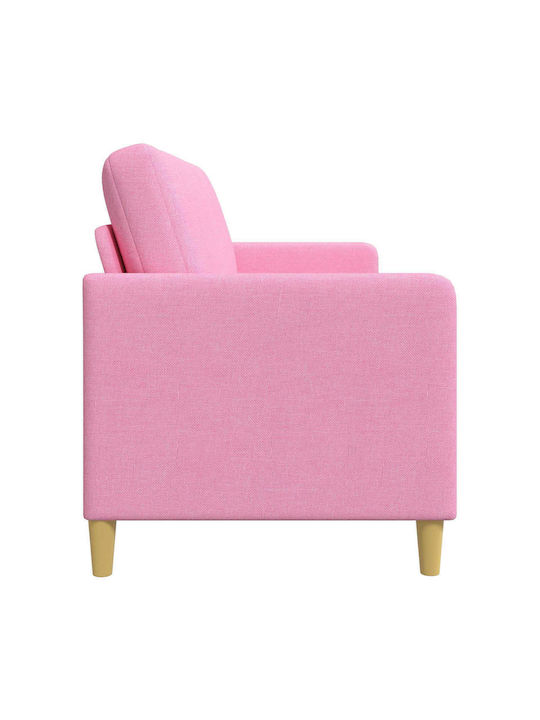 Dreisitzer Sofa mit Stauraum Rosa 172x78x87cm