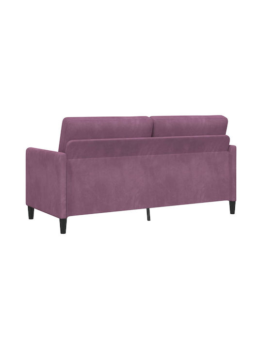 Dreisitzer Sofa mit Stauraum Lila 172x78x87cm