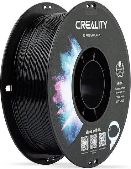 Creality3D PETG 3D Printer Filament Μαύρο 4kg